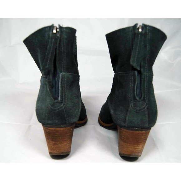 Matisse Suede Leather Zipper Ankle Booties - Picture 4 of 7